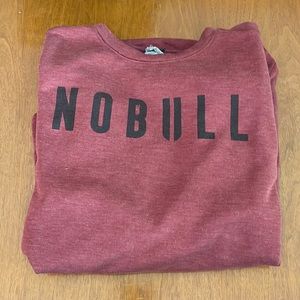 NOBULL Crew Sweatshirt, Cabernet